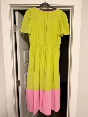 THML Dress Boutique green pink thumbnail 2