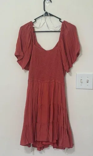 ARULA Orange Flutter Sleeve Sundress Size 18W thumbnail 2