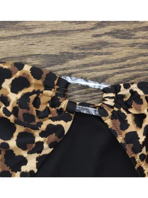 Bar III Night and Day Cheetah-Print Bikini Bottom MBNA24544 Brown Leopard XL thumbnail 4