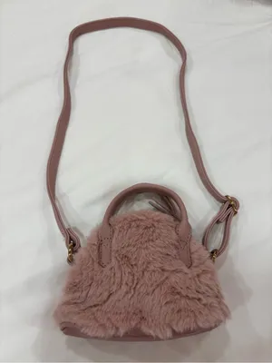 Juicy Couture Dusty Rose Faux Fur Mini Crossbody Bag thumbnail 2