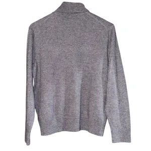 Banana Republic Italian Merino Wool Turtle Neck Sweater Women's LG‎ Warm Baruffa thumbnail 4