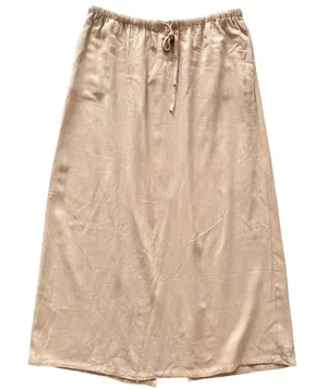NWT Double Zero Breezy Linen Blend Slip On Skirt Size Large thumbnail 1