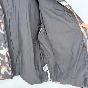 Free People FP Movement In A Bubble Puffer Vest Tortoise Shell Womens Large thumbnail 10