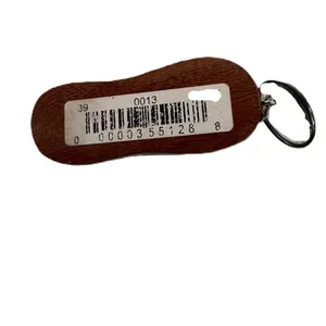 Hawaiian Aloha Flip Flop Key Chain Charm‎ Brown thumbnail 9