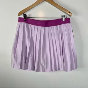 Slazenger Golf Pleated Skort in Lavender Size Large‎ thumbnail 3