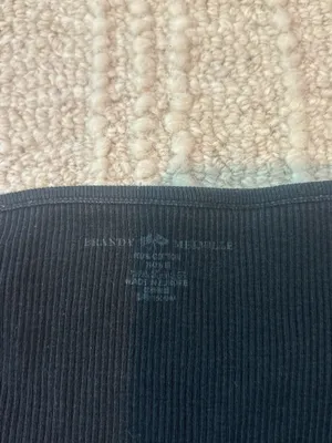 Brandy Melville Black Long Sleeve Top thumbnail 2