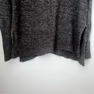 Abercrombie & Fitch Gray Knit Wool Blend V Neck Thin Sweater Size XS/S thumbnail 4