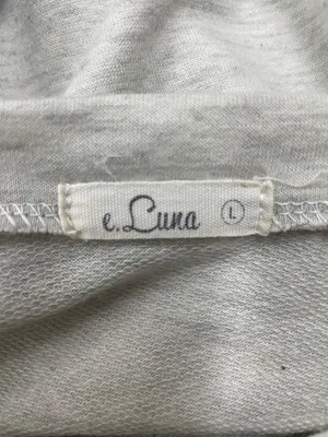 Luna E. T-shirt Dress with Ruffle Sleeve Size Large thumbnail 4