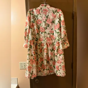 Tuckernuck Lindsay Blush Ikat Blooms Mini Dress thumbnail 5