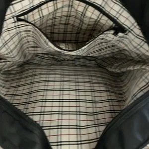 Elegant Black Quilted Tote Bag thumbnail 4