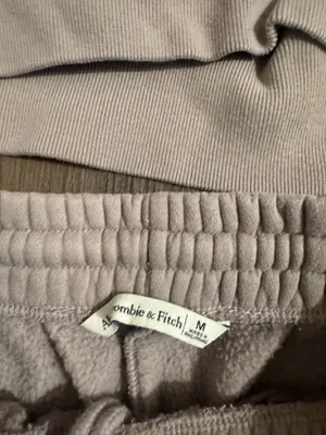Abercrombie Sweat Set Taupe Grey thumbnail 4