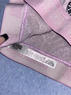 Victoria's Secret Sport Pink Leopard-Print Racerback Sports Bra thumbnail 3