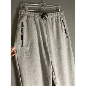 New Sport Grey Quick Dry Athletic Sweat Pants Zipper Pockets Size M NWOT thumbnail 2