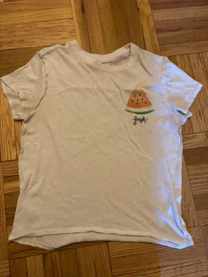 Free People White Tee thumbnail 1