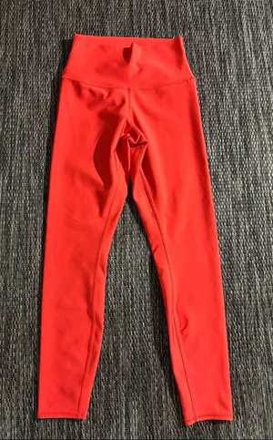 Alo Yoga High-Waist Airlift Legging Orange Red thumbnail 1