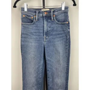 Madewell Women's Medium Blue‎ Wash Stretch The Perfect Vintage Jean Size 25 thumbnail 3