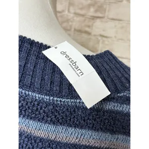 Dress Barn XL‎ Womens Sweater Acrylic Dweater Pull Over NEW Blue Stripe thumbnail 4