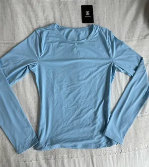 SUUKSESS Amazon double lined crew neck long sleeve thumbnail 1