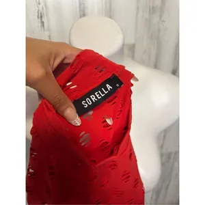 Red long sleeve top Red thumbnail 5