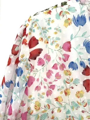 Maison Tara Bright Floral Midi Dress Garden Party Bloomcore Tea Party‎ Easter 16 thumbnail 16