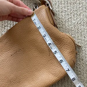 Coach Legacy East West Tassel Shoulder Handbag Vintage Leather J0693-F02188 Tan thumbnail 10