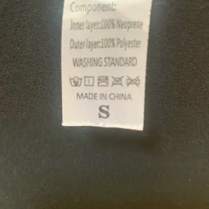 Waist Trainer Black Zip Up thumbnail 5