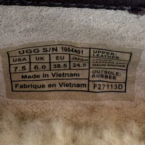 UGG Women's brown Slippers with Gold studs . thumbnail 8