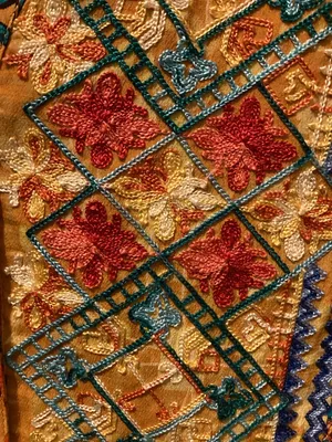 John Mark Yellow Multi Floral Patchwork Tunic thumbnail 4