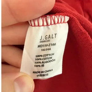 John Galt Brandy Melville Red Heathered Baby Tee Short Sleeve Crop Top One Size thumbnail 4