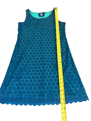 Title Nine Nimblene Illusion Laser Cut Stretch Athletic Dress Womens Medium thumbnail 7