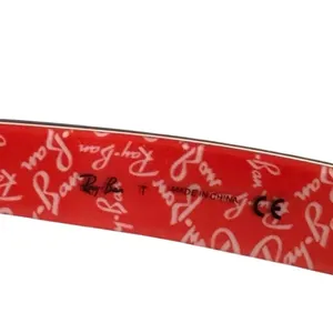 Ray-Ban Eyeglasses Frames RB5184 2479 Black Orange Round Full Rim with case thumbnail 7