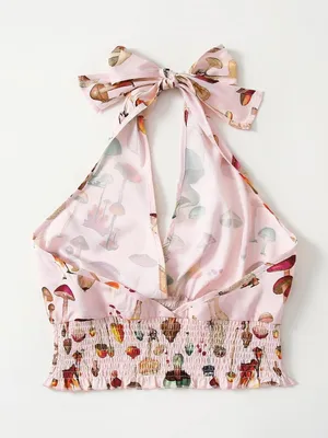 Romwe Halter Top thumbnail 2