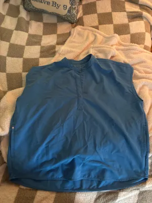 Ceil Blue FIGS Rafaela Scrub Top thumbnail 2