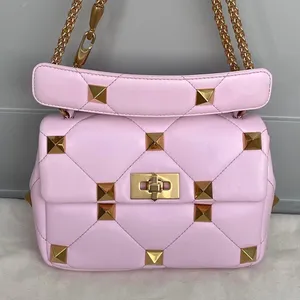 Valentino Garavani Roman Stud Medium Quilted Chain Shoulder Bag thumbnail 1