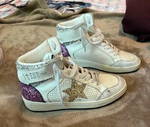 Vintage Havana Purple and Gold vintage shoes thumbnail 1
