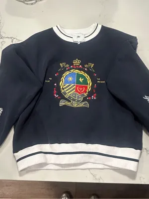 Yellow The Label Herald Crest Sweatshirt - XS thumbnail 4