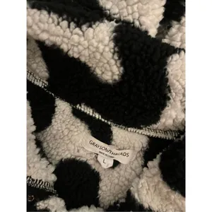 Grayson Threads Psychedelic Swerve Fleece Pullover Sz Large thumbnail 5