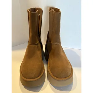 New Ugg Womens Classic Twin Seam Heights Chestnut Platform Boots 1158313 SZ 9 thumbnail 2