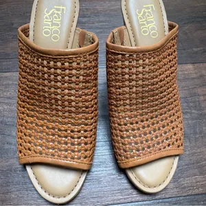 Franco Sarto Tan‎ Sandals Size 5.5 thumbnail 4