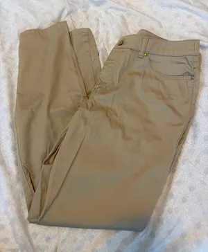 Jones New York stretch easy care khakis thumbnail 1