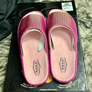 Women's‎ Pink Slide Sandals Size 6 thumbnail 2