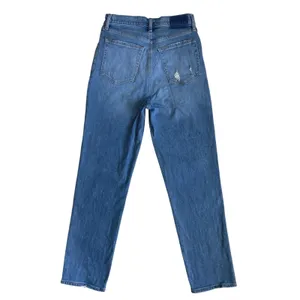 Abercrombie & Fitch 90s Straight Ultra High Rise Crossover Jeans Blue‎ 29 8R thumbnail 2