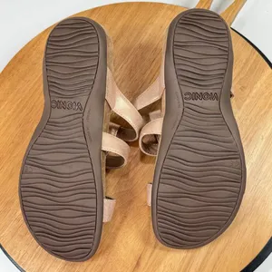 Vionic Misa Strappy Slide Sandal‎ Metallic Rose Gold Womens 8 thumbnail 7