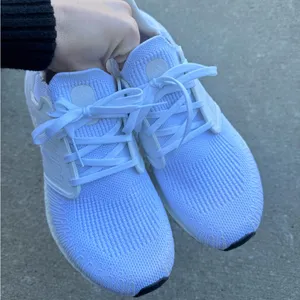 adidas Ultraboost Running Shoes White with Black Outsole thumbnail 9