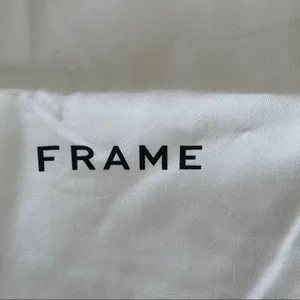 Small Frame white dust bag thumbnail 2
