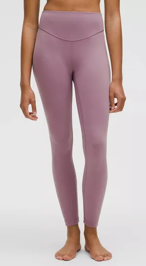 Lululemon Wunder Under SmoothCover High-Rise Tight 25" Size 8 Lavender Lux NWT thumbnail 1