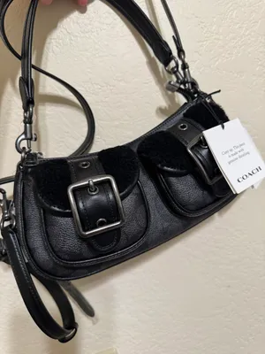 Coach NWT Ashton Bag In Signature Canvas Gunmetal Black cy658 thumbnail 8