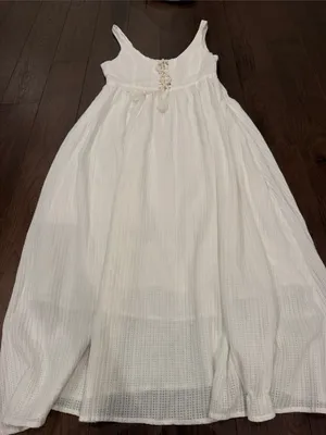 DL1961 Women’s Midi Dress with Lace-Up Top Size Medium - C11-726 thumbnail 5