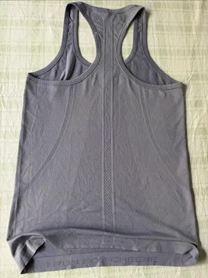 Lululemon Swiftly Seamless Racerback Tank Top - Lavender Gray thumbnail 5