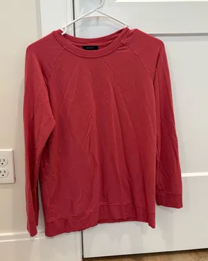 Quince Long Sleeve Crew Runs Small thumbnail 1